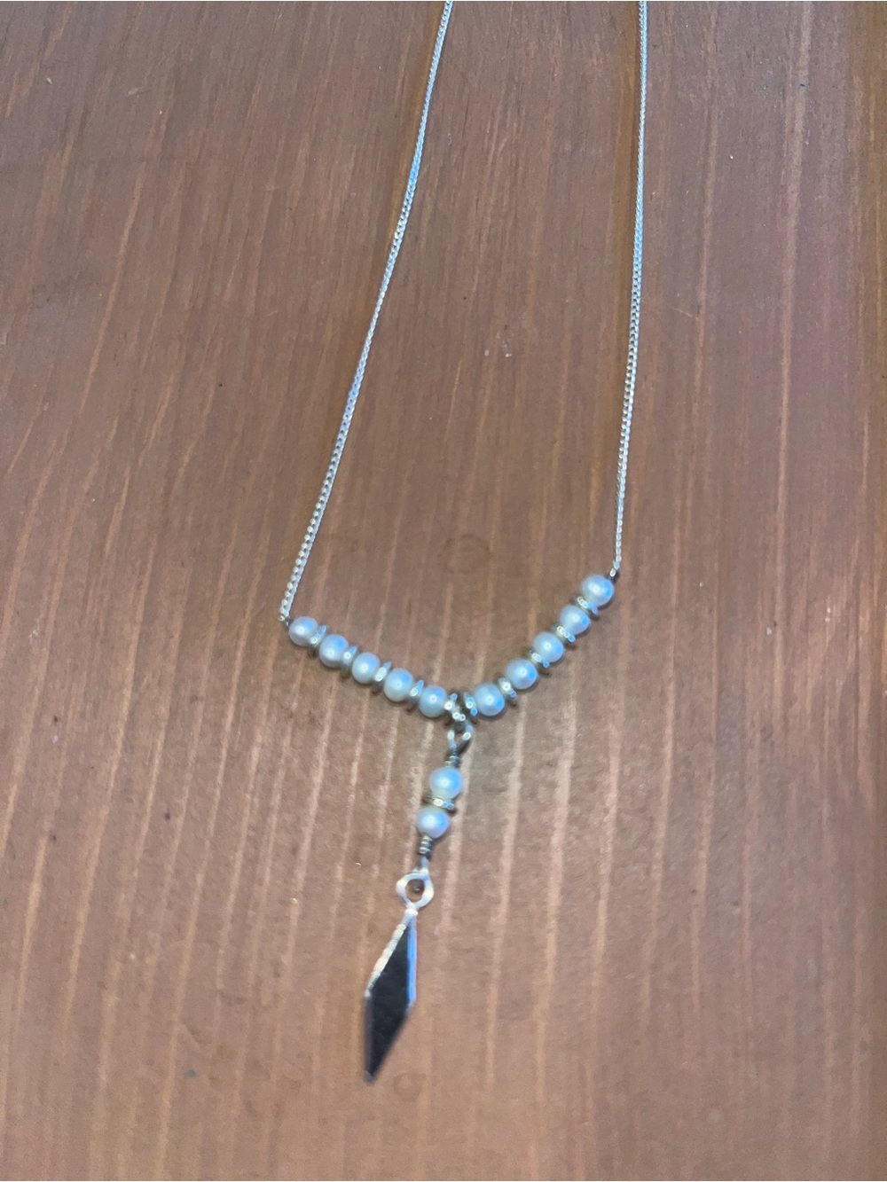 Silpada pearls necklace retired extender allows adjustable sizing